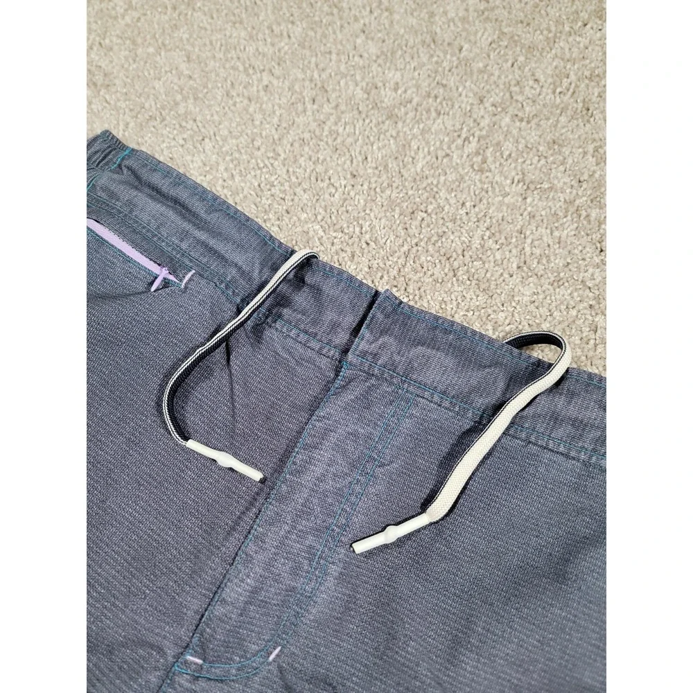 Robert Graham Mens Classic Fit Swim Trunks Size 38 Gray Lined Stretch Beach Surf